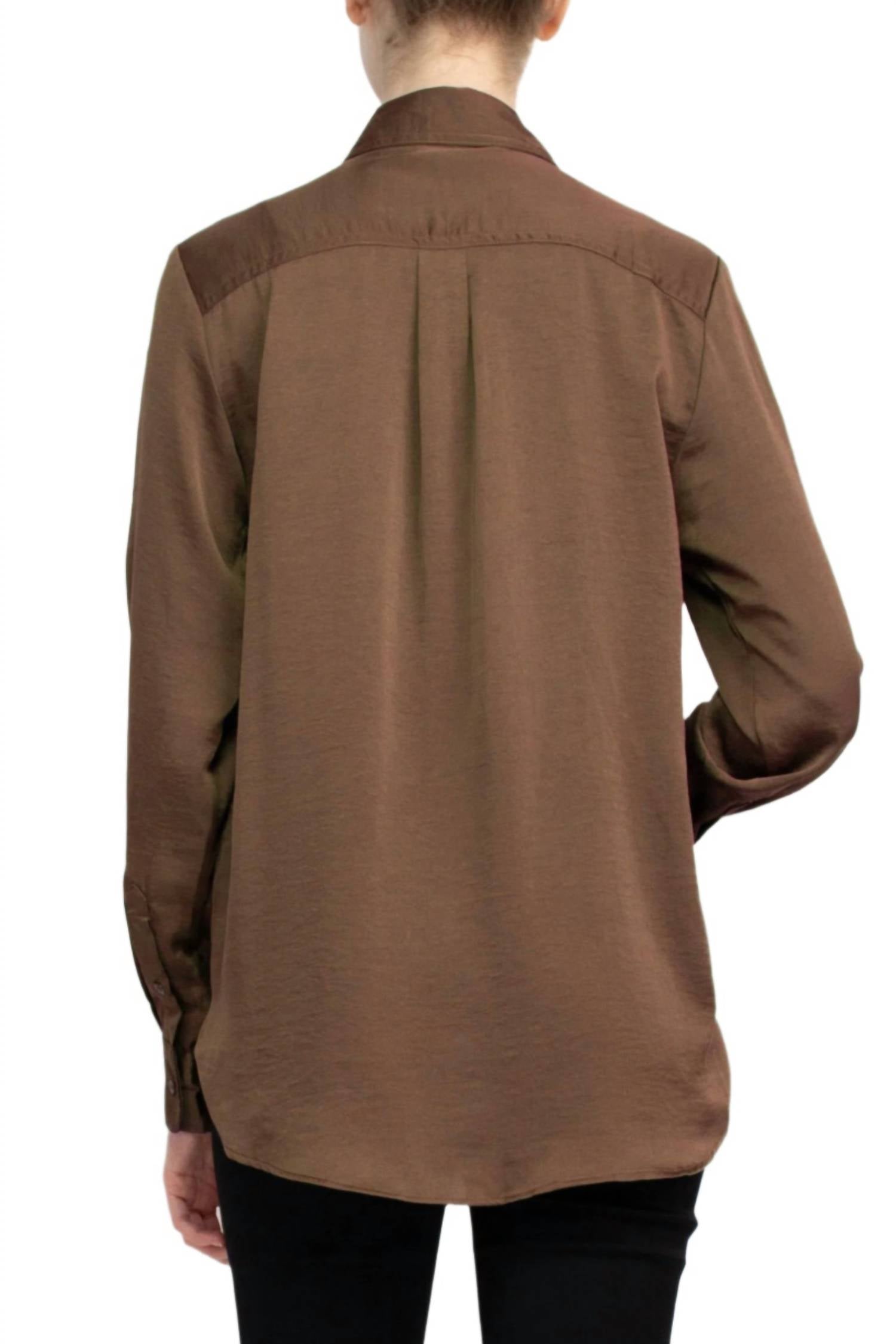Magaschoni - Silk Button-detail Top
