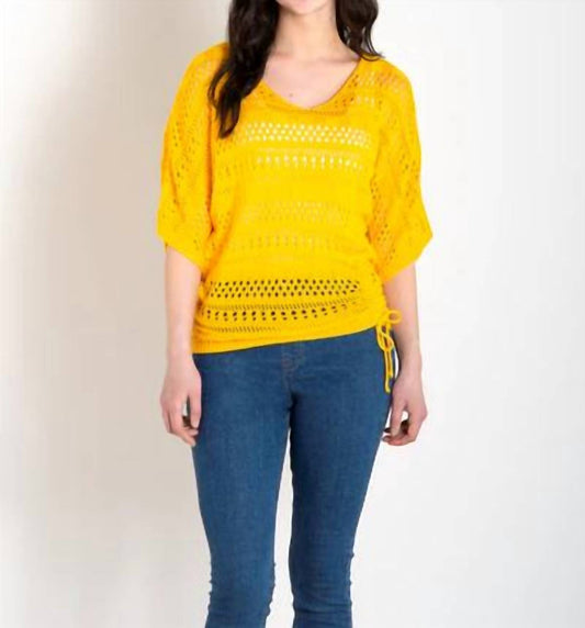 Simply Noelle - Crochet Drawstring Top