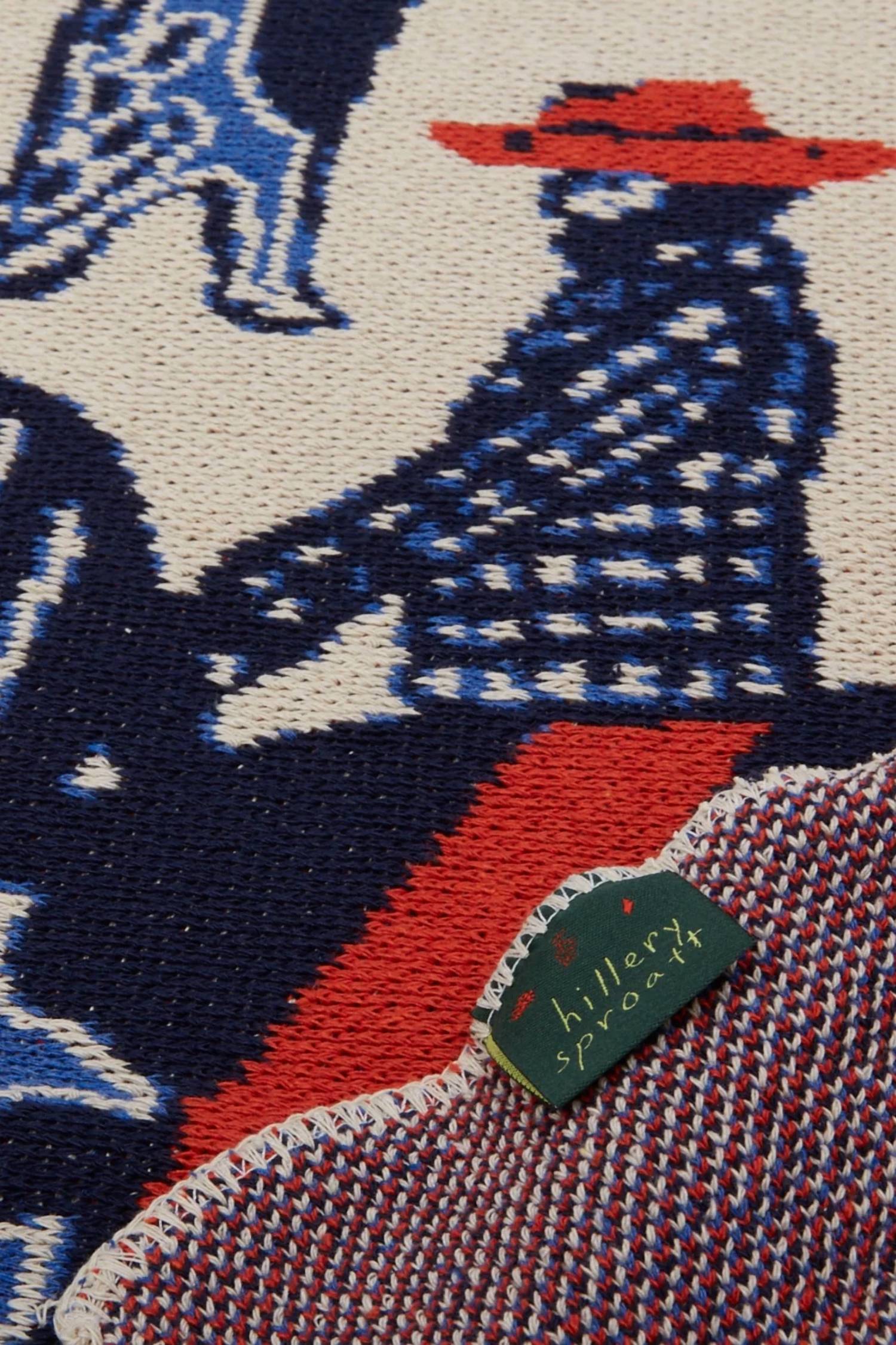 Hillery Sproatt - Cowboy Flax Blanket
