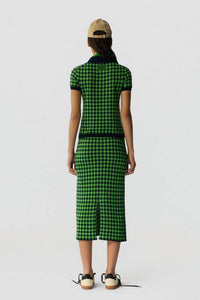 Guest In Residence - Gingham Shrunken Polo