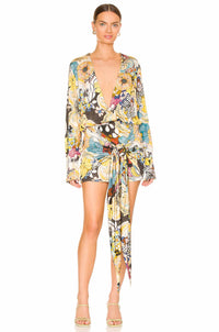 Alexis - Monica Wrap Mini Dress