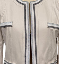 Insight - Women's Suede Long Sleeve Jacket With Trim