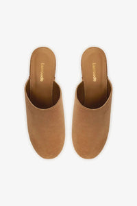 Larroude - Women's Miso Wooden Platform Clogs