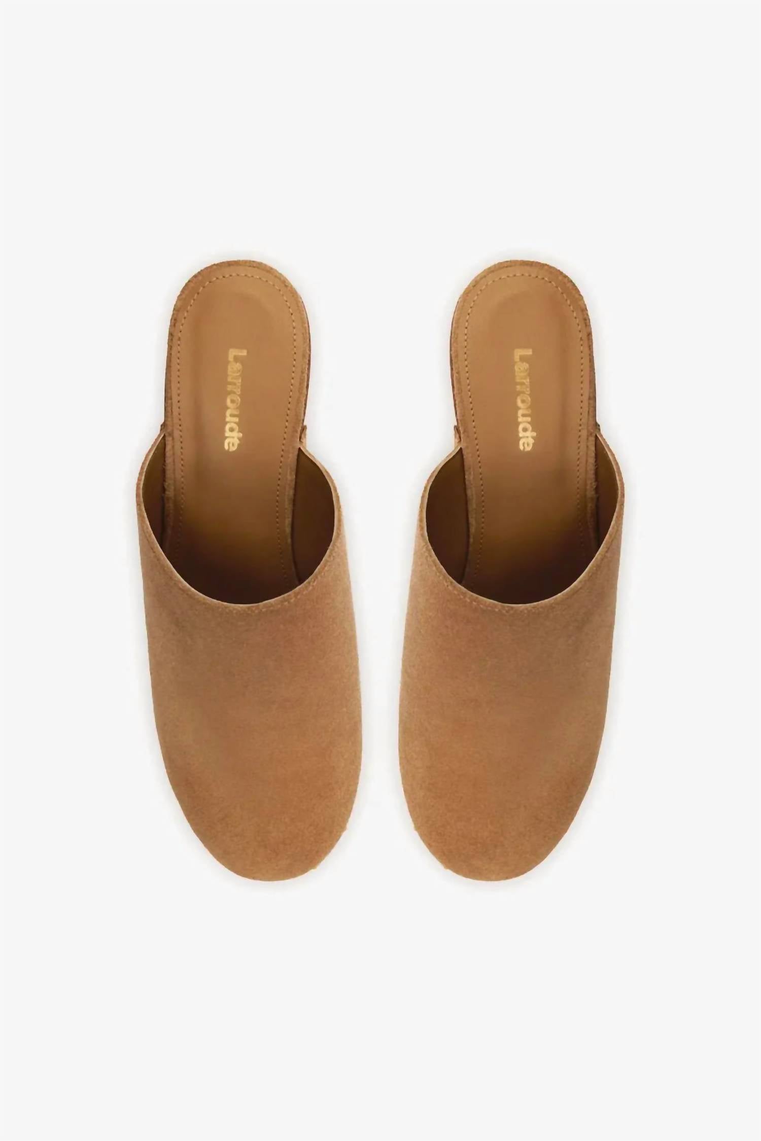Larroude - Women's Miso Wooden Platform Clogs