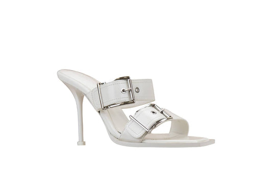 Alexander Mcqueen - Double Buckle Punk Mule