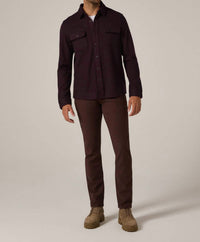 7Diamonds Generation Long Sleeve Shirt in bordeaux - men's shirt - view 5