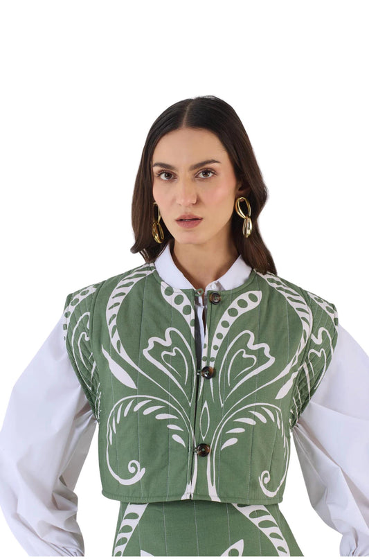 Beyond By Vera - Lexie Quilted Vest