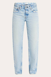 Moussy - Wildwood Straight Low Rise Jeans