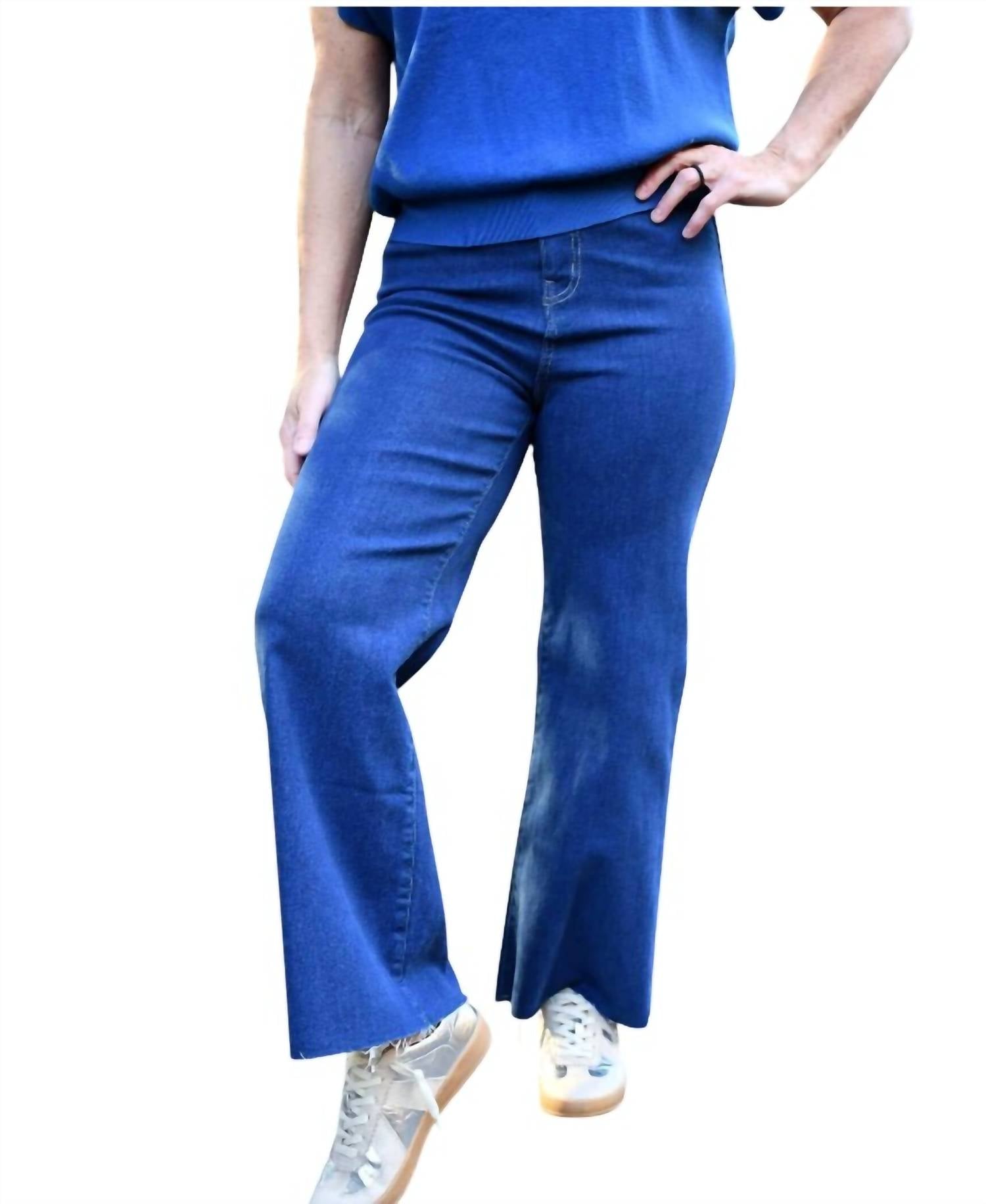 Zenana - Mathew High Rise Straight Leg Jean