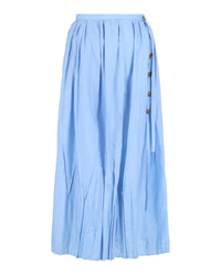 Salvatore Ferragamo - Women's Pleated Wrap Midi Skirt