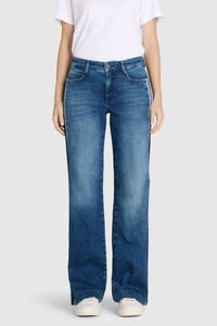 MAC Jeans Double Wide Galon Jeans in blue - women's jeans