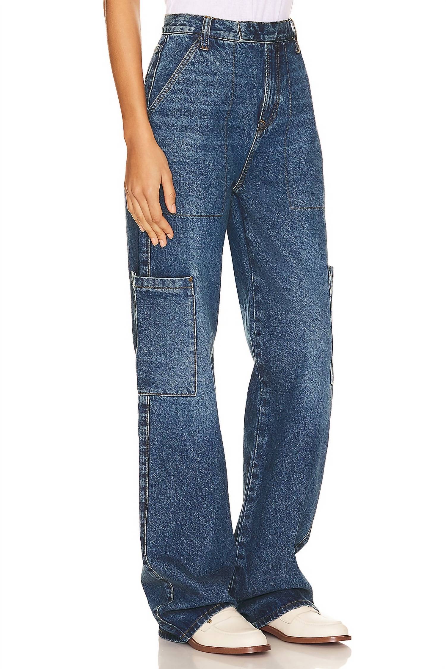 Grlfrnd - Elyse Trouser Denim Jeans