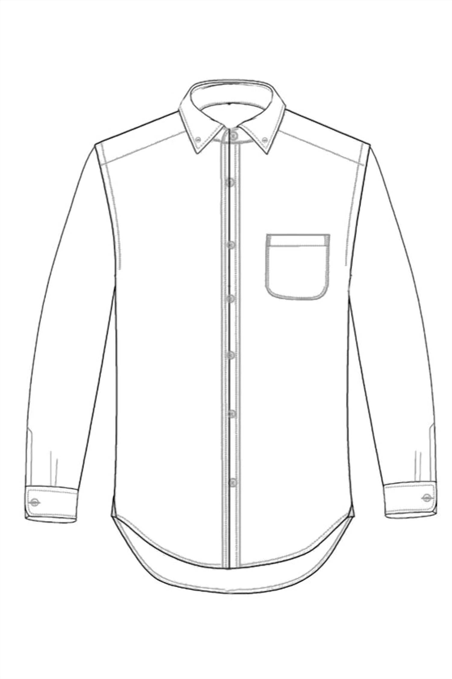 Viyella - Men's Cotton And Wool Blend Button-down Shirt