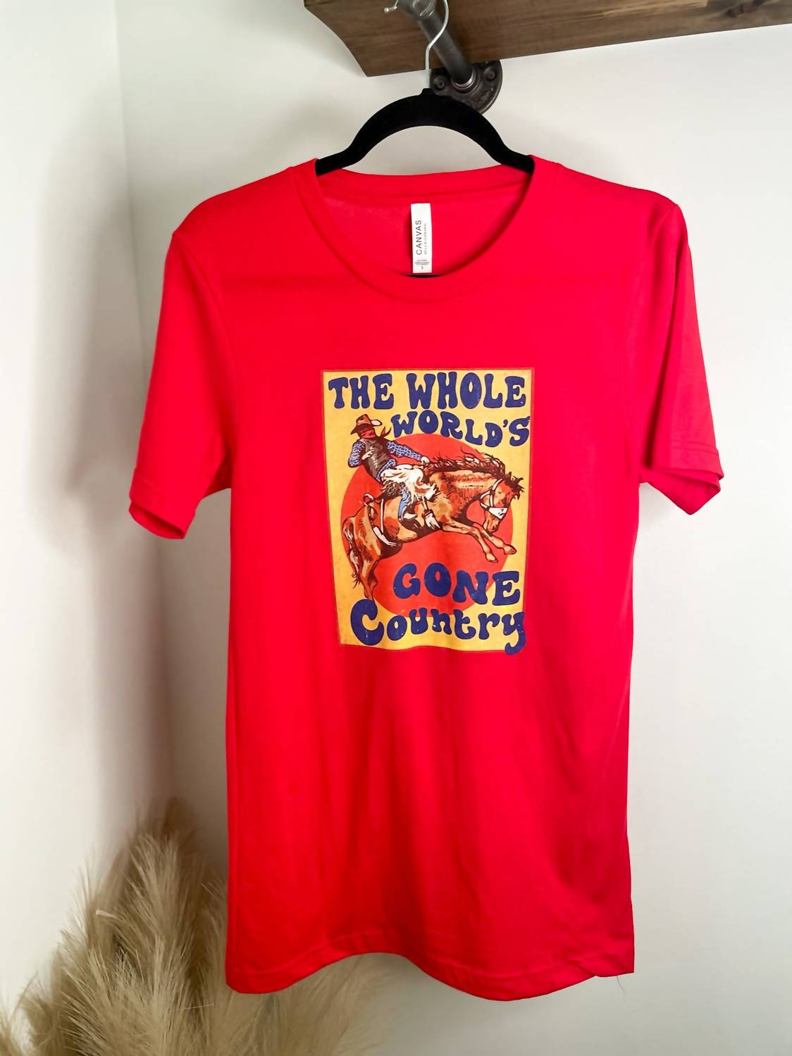 Bella + Canvas - Women's Whole World's Gone Country Graphic