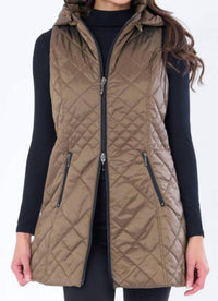 Anorak - Long Quilted Vest
