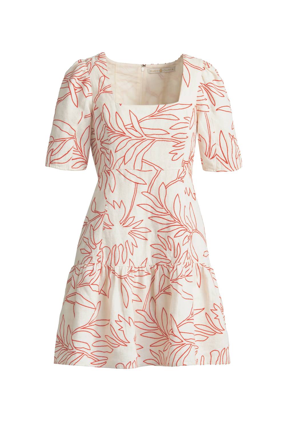 Marie Oliver Temma Dress in tigerlily - women's dress - view 5