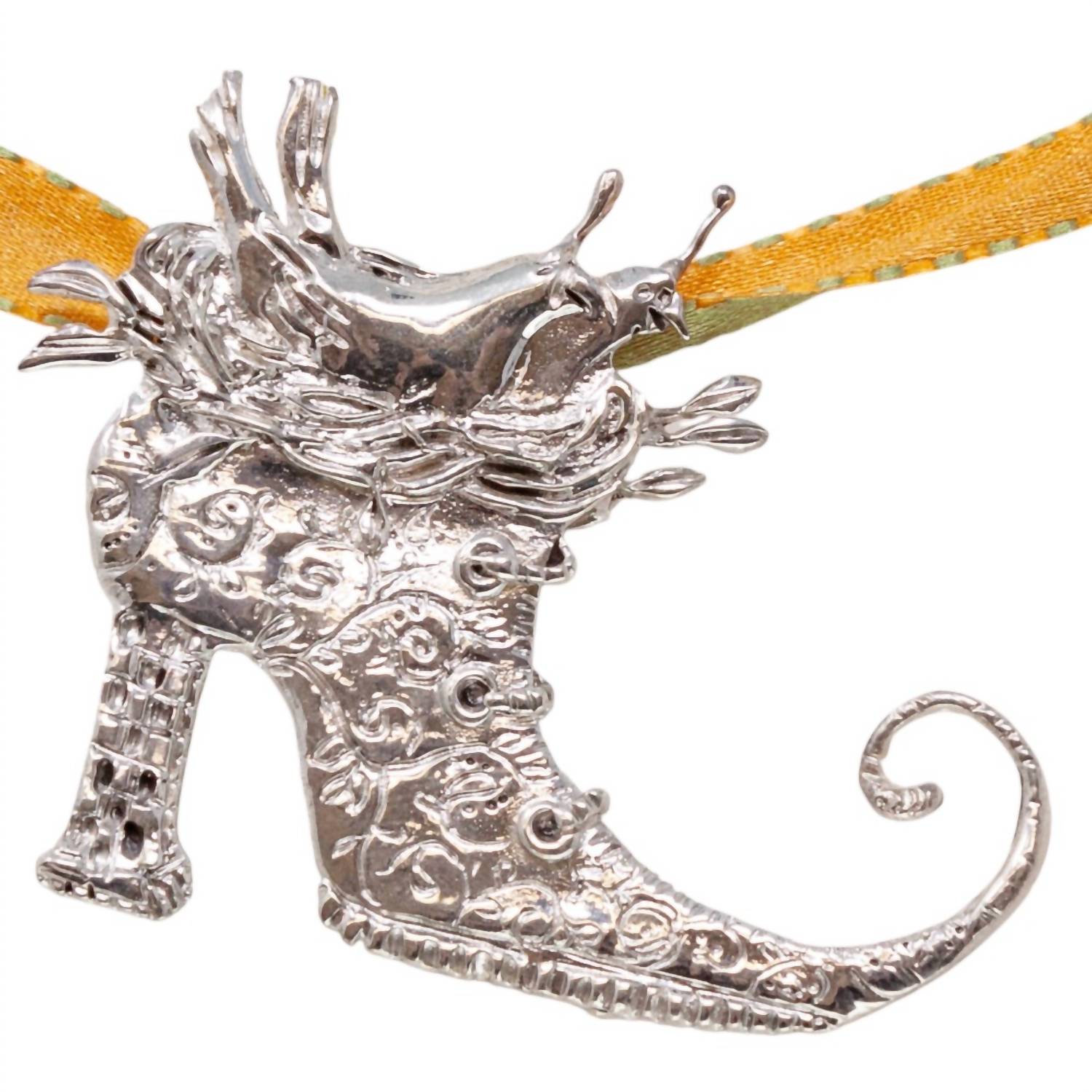 Patience Brewster - Women's Doves In Boot Pin Necklace