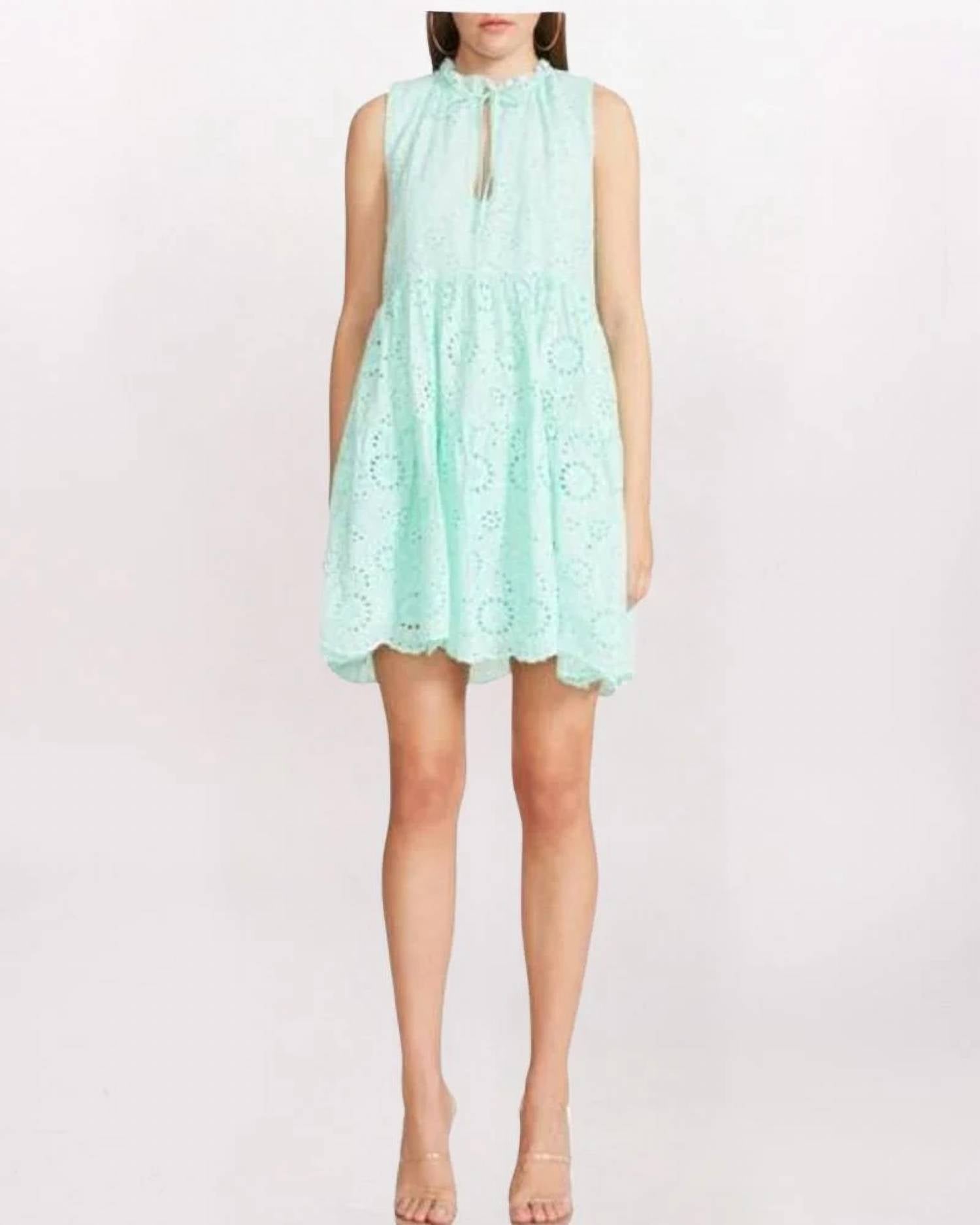 Bb Dakota - Papaya Flounce Dress