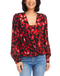 Karen Kane - Caily Crossover Top