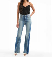 Veronica Beard - Beverly High Rise Skinny Flare Jeans
