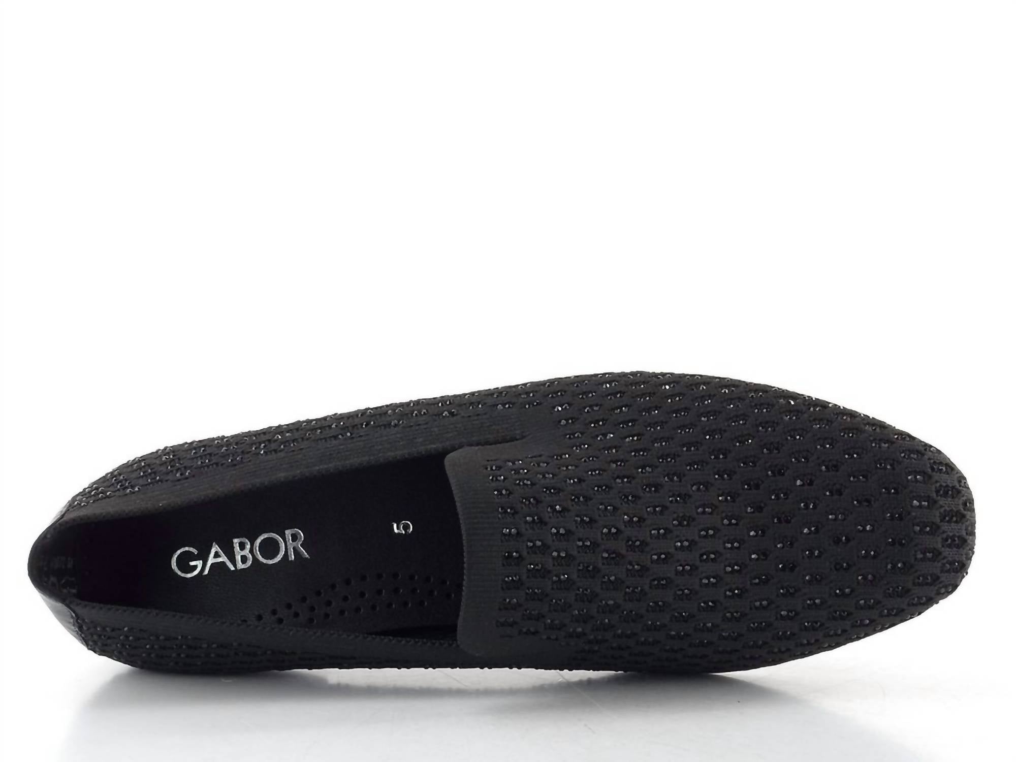 Gabor - Women's Knit Leather Loafer