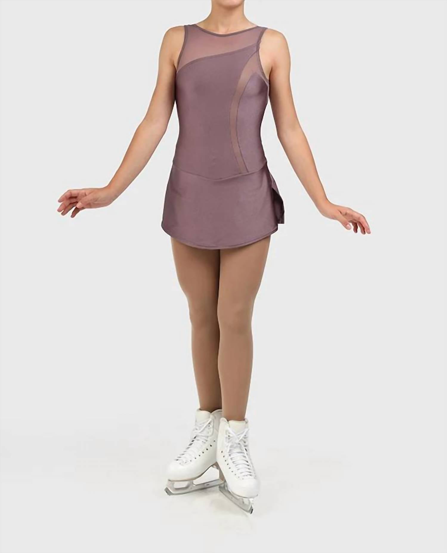 Mondor - Fiona Sliced Mesh Micro Skirt Skate Dress