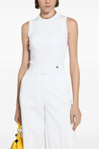 Dolce & Gabbana - Women's Ribbed Stretch Viscose Top