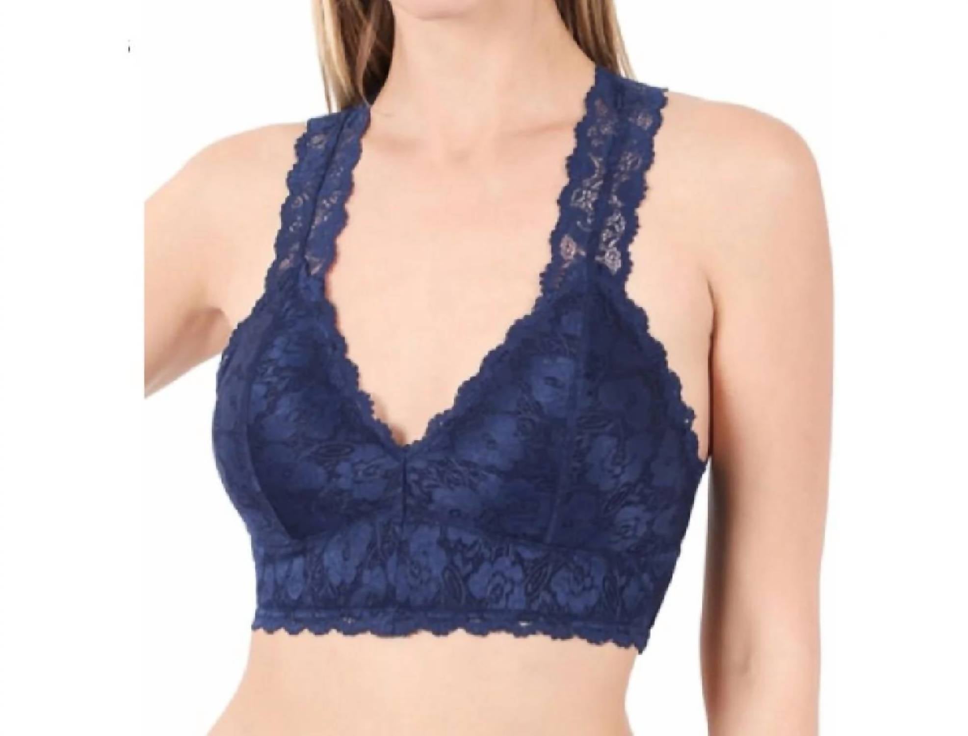 Zenana - Racerback Lace Bralette
