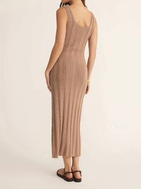 Z Supply Corsica Dress in iced coffee - women's dress - view 4