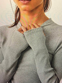 Free People - Laura Long Sleeve RIB top