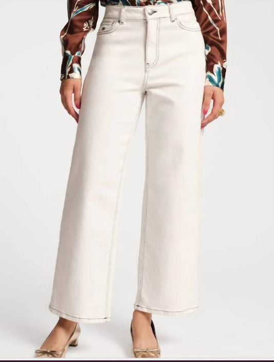 Frances Valentine - Ace Jean Stretch white denim