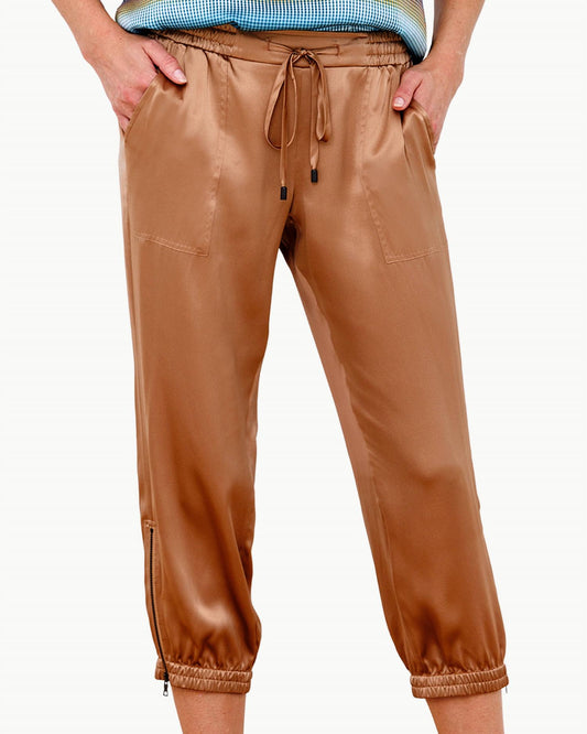 Go By Go Silk - Go Luxe Parachute Capri Pants