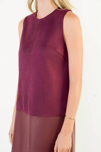 Thml - Sleeveless Mixed Media Dress