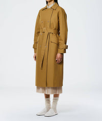 Tibi - Belted Waist Trench Coat