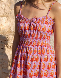 Pink City Prints - Seychelles Midi Dress