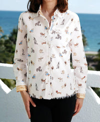 Dizzy-Lizzie - French Pooches Cape Code Shirt