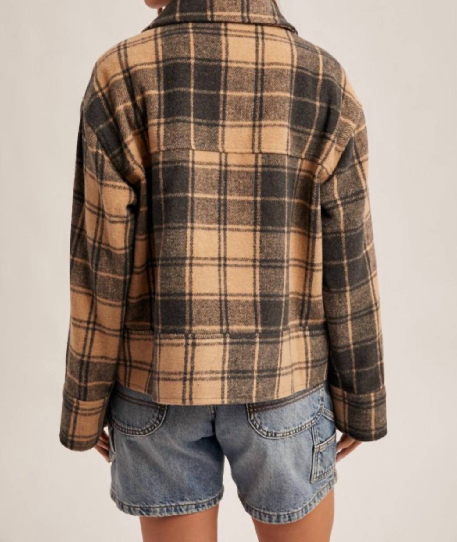 Hem & Thread - SAMMIE PLAID JACKET – Snagged & Bagged