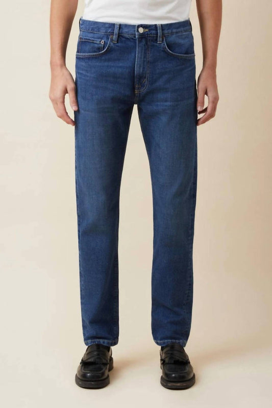 Jeanerica - Mid Rise Tapered Denim Jeans