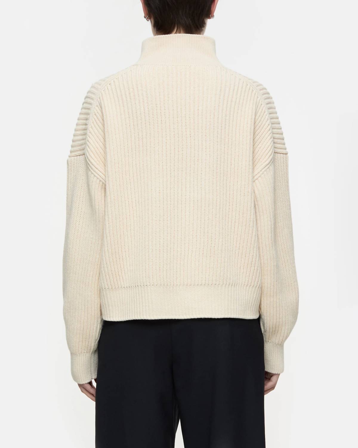 Closed - Organic Cotton Troyer Zip Knit Sweater