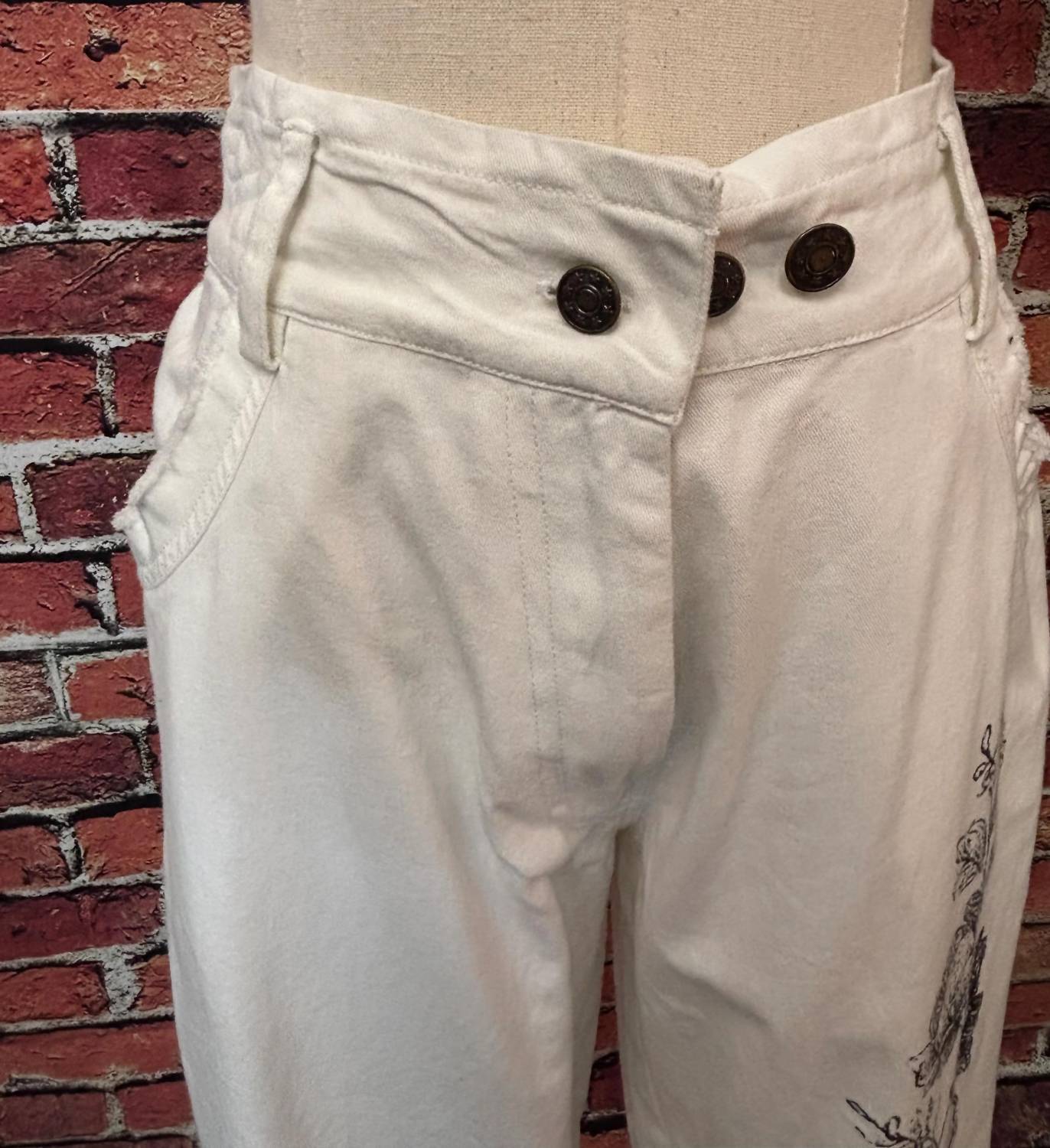 Paperlace - Women's Boho Floral Cotton Pant