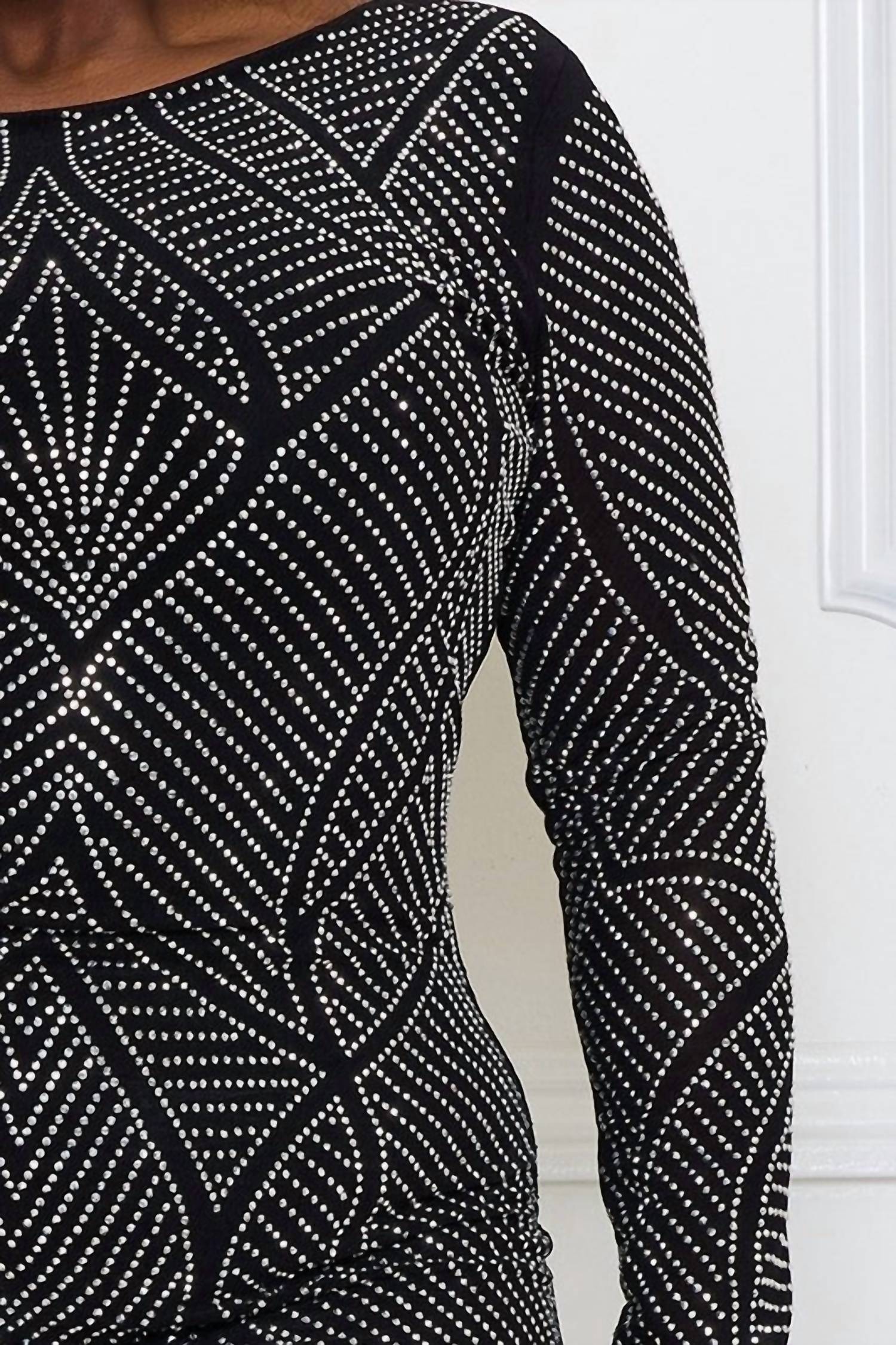 Symphony - Diamond Embellished Bodycon Dress