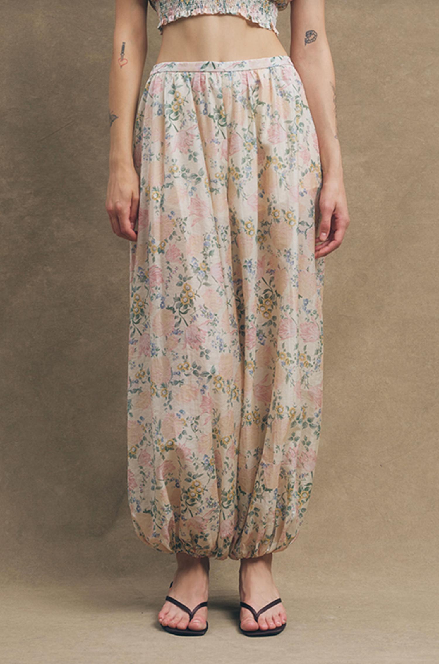 Maude Club - Talia Vintage Print Pants