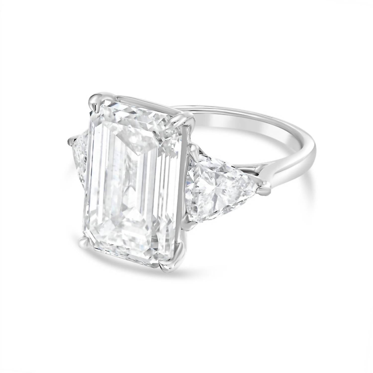 Diana M Jewels - Women's Emerald & Trillion Lab-Grown Diamond Jewelry (5.00 Ct) - Statement