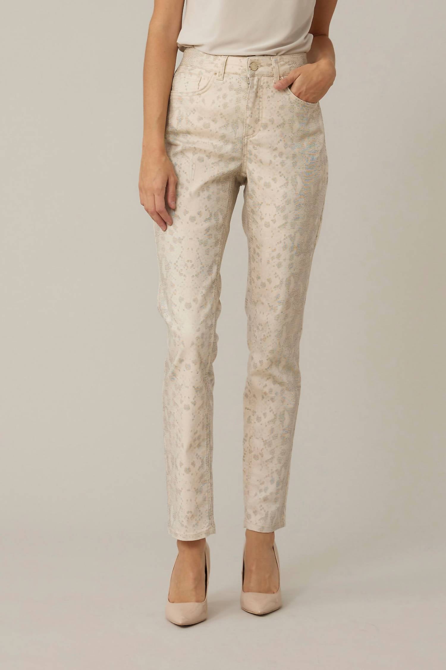 Joseph Ribkoff - Animal Print Jeans