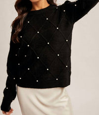 Hem & Thread - Pearl Detailed Sweater