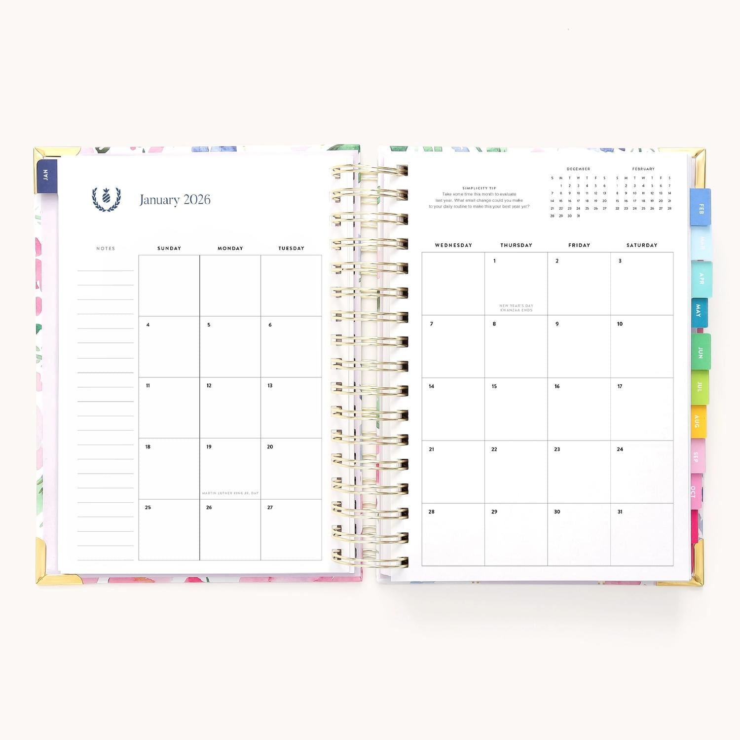 Emily Ley - 2026 Spiral Daily Simplified Planner