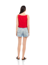 Fifteen Twenty - Elis Sleeveless Button-Up Top