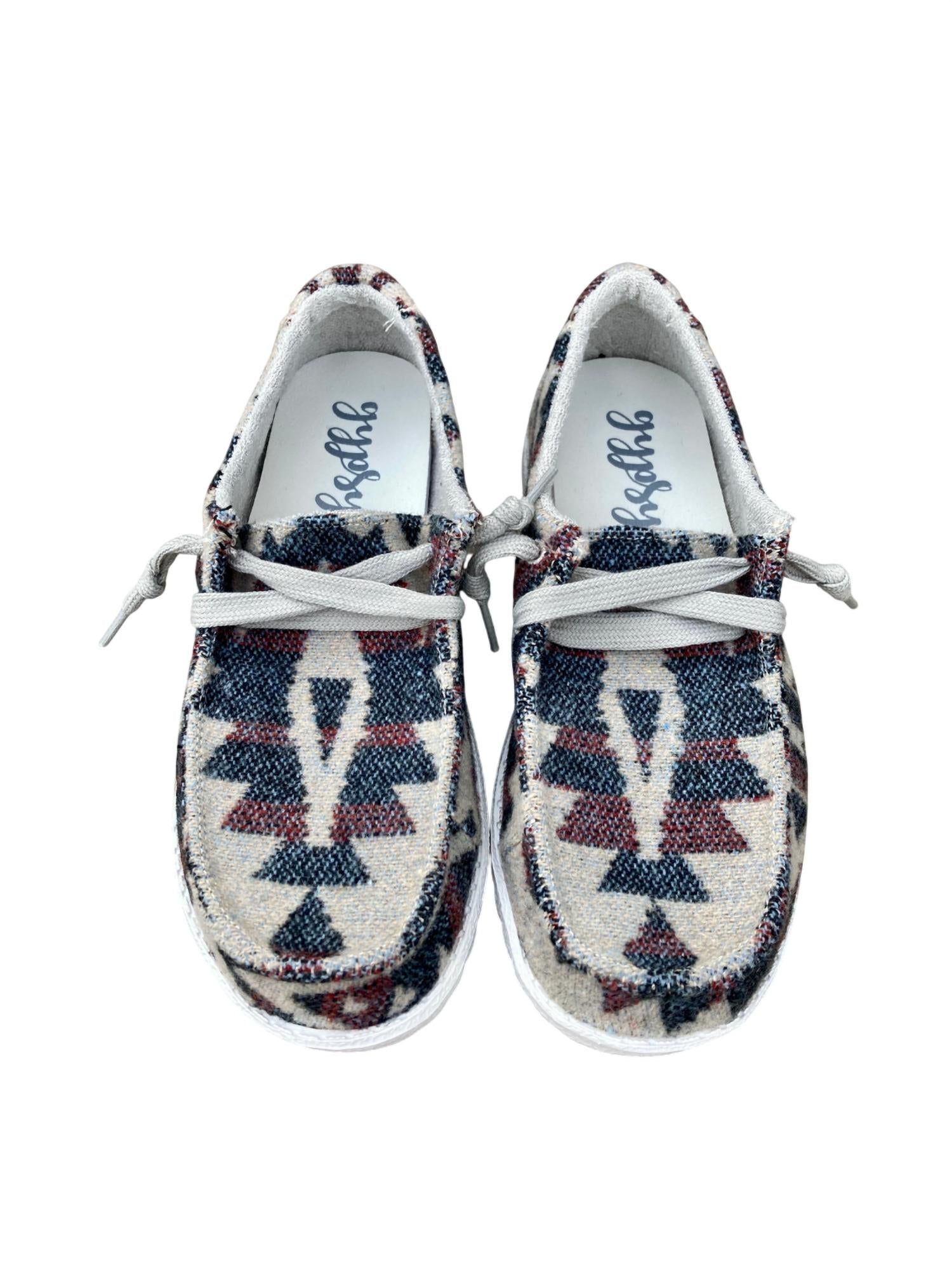 Gypsy Jazz Women's Callie Shoe in navy - women's flats