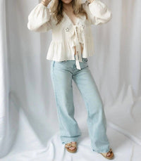 Flying Monkey - Indie Mid Rise Full Length Jeans