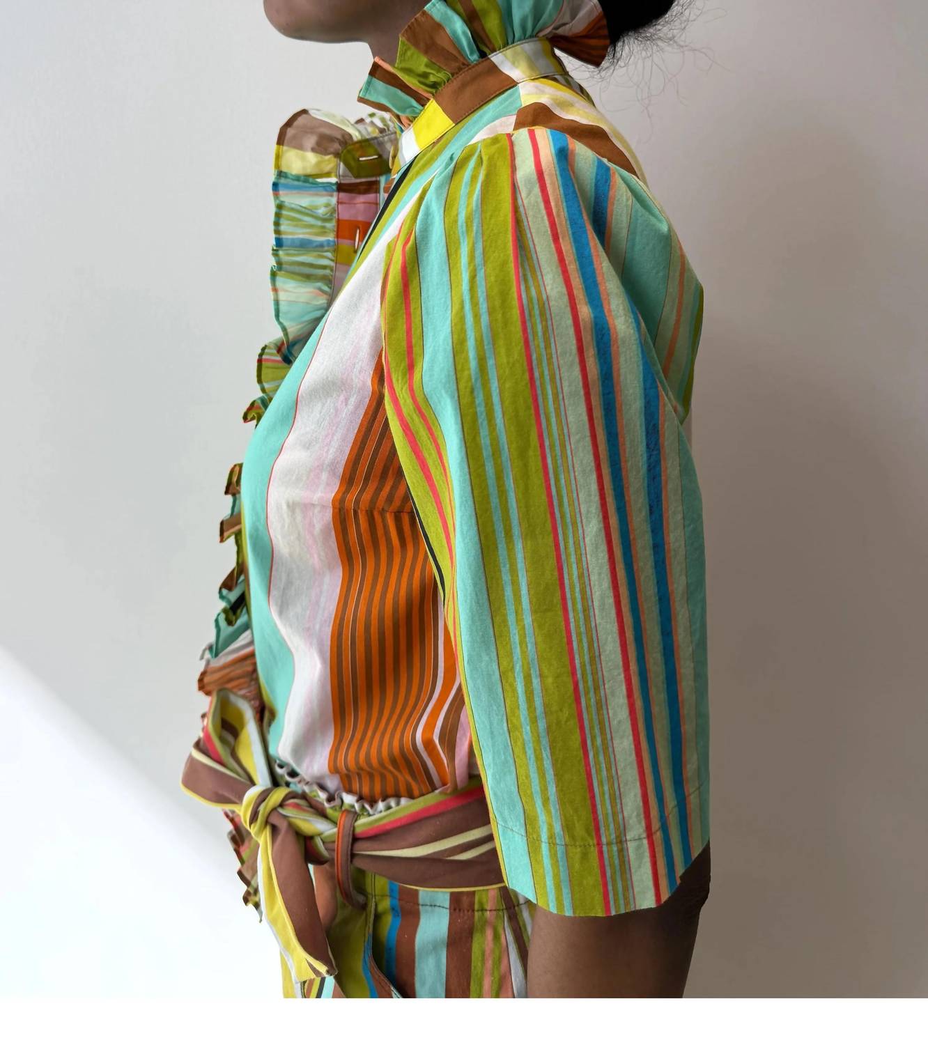 Hope For Flowers - Frilled Button Down Top